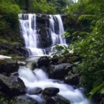 Cilengkrang Waterfall in Bandung
